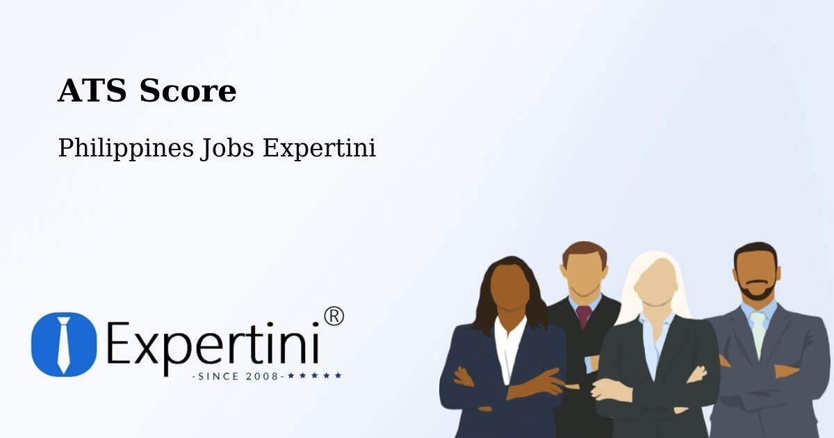 Resume ATS Score & Job Description Match Tool – Bilad - Philippines Jobs Expertini