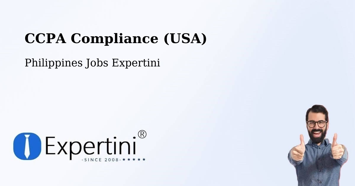CCPA Privacy Rights & Compliance Notice – Bilad - Philippines Jobs Expertini