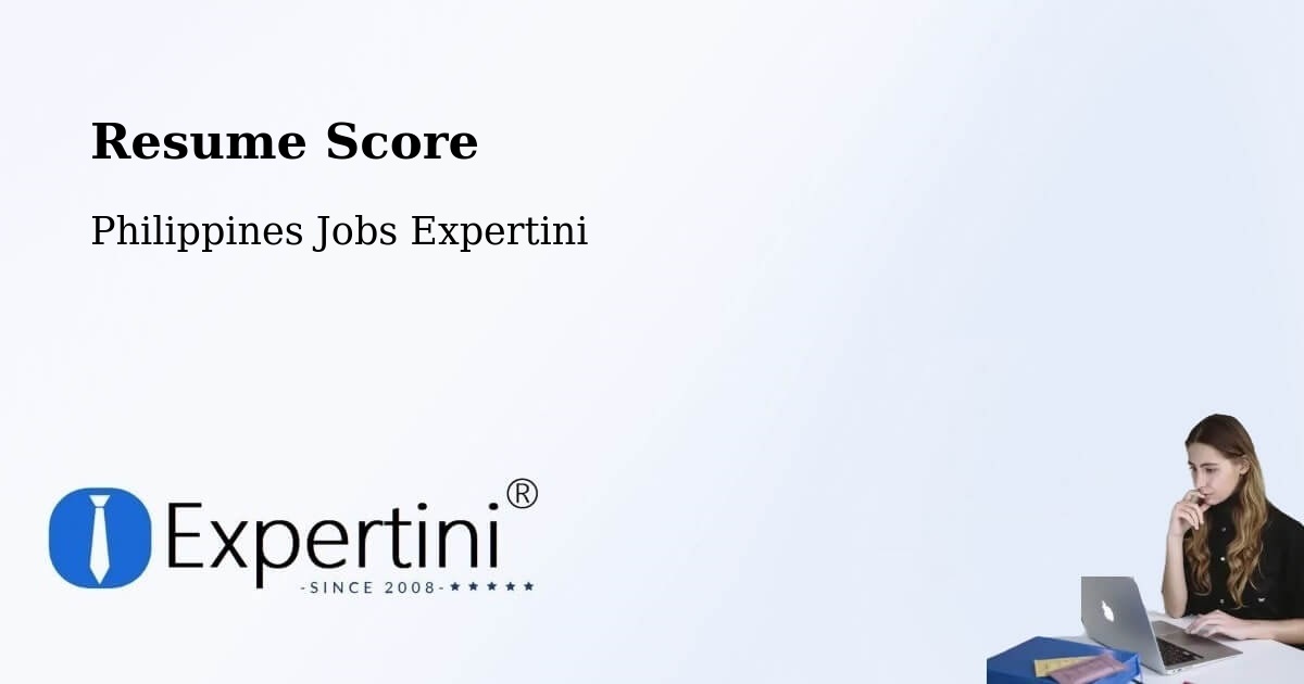Resume Score & Job Description Match Tool – Bilad - Philippines Jobs Expertini